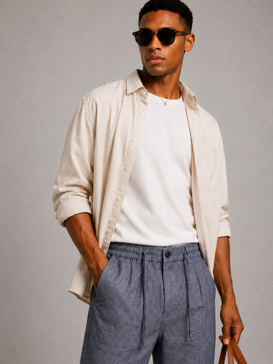 Oscar Linen Trouser