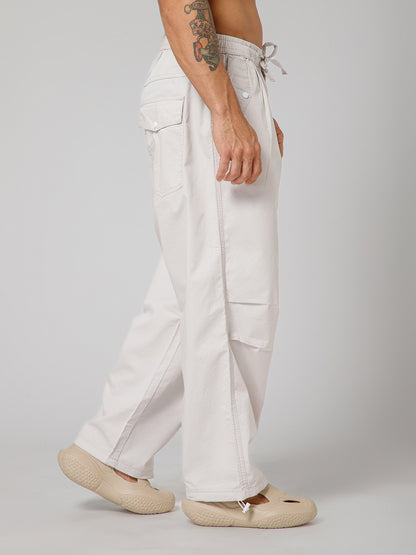 Creeklife Parachute Pants – OFF WHITE