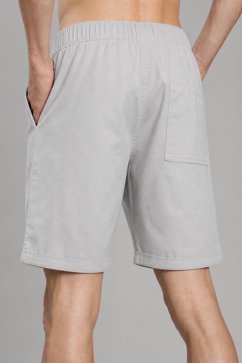 Twill Shorts | Grey