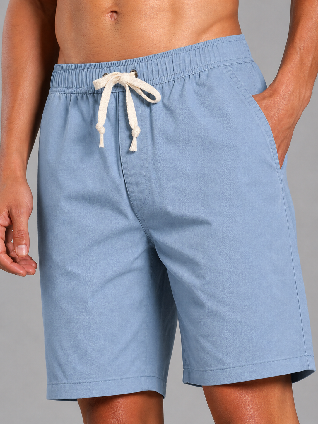 Twill Shorts | Blue