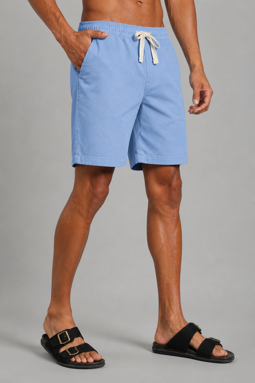 Twill Shorts | Blue