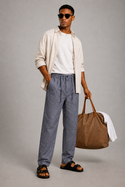 Oscar Linen Trouser