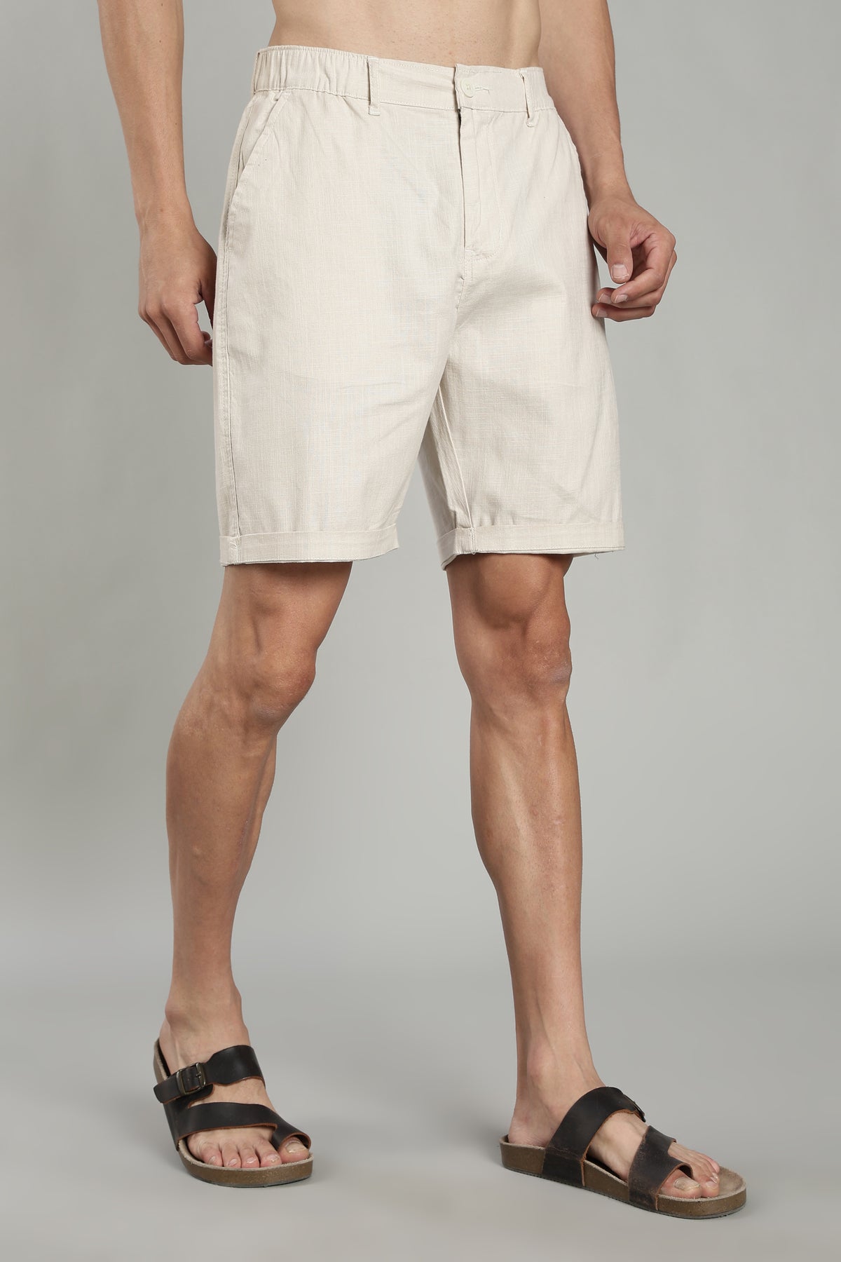mens-linen-shorts-off-white-side-view